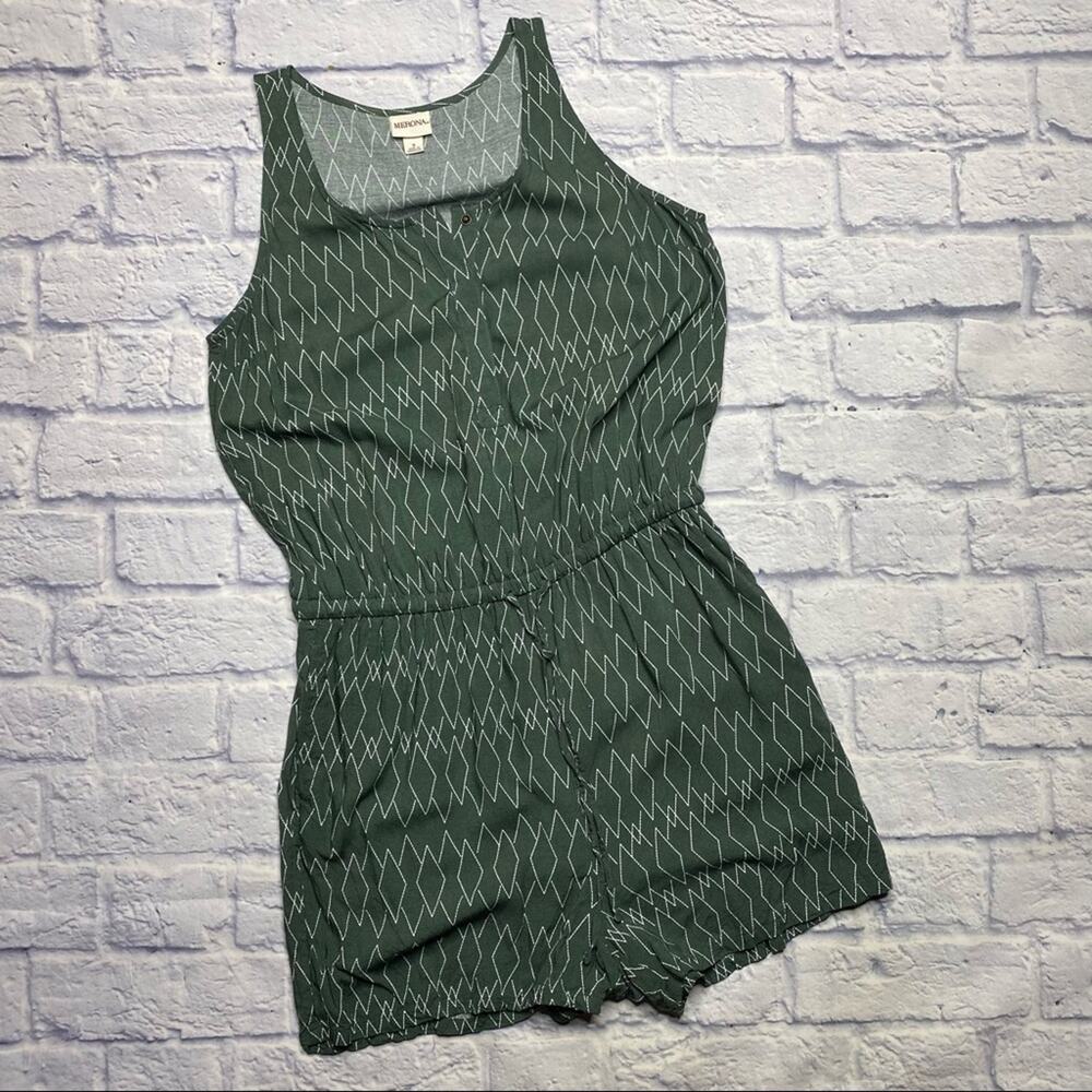 Merona Romper in Green